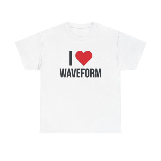 I  ❤️ Waveform Tee